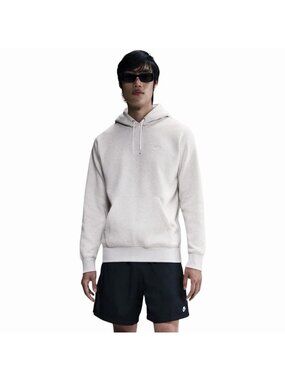 Nike NSW Pullover Hoodie Logo Birch Heather Men’s Sizes FN3859-051